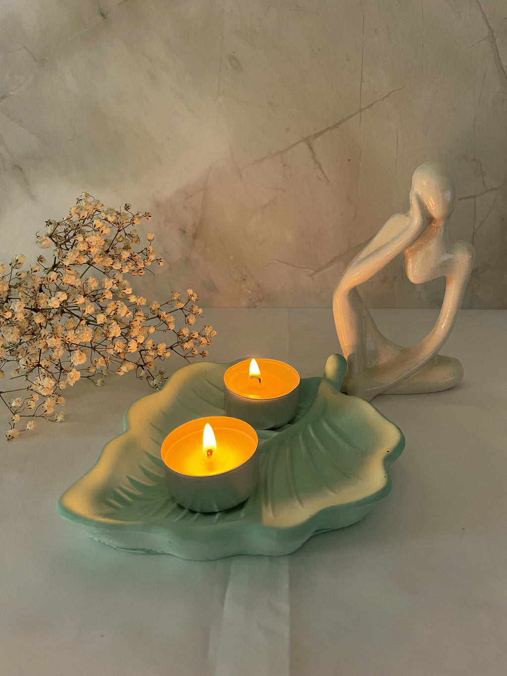 Velas de té sin aroma