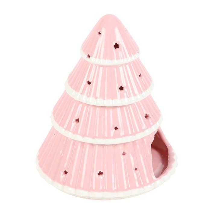 Arbol de navidad rosa